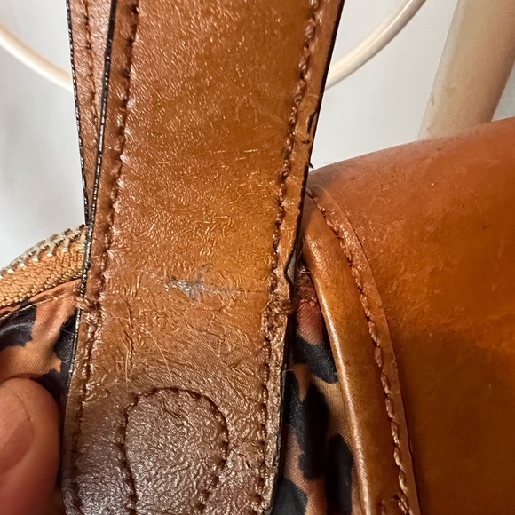 Ralph Lauren Cheetah Print Shoulder Bag - Picture 6 of 9